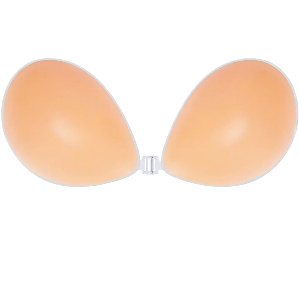 Backless Bra Sticky - Push-Up-BH ohne Bügel aus festem Silikon,