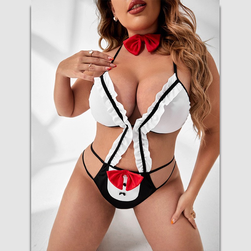 Lace Bralette Set - Neue Bogen Halter Sexy Dessous Set
