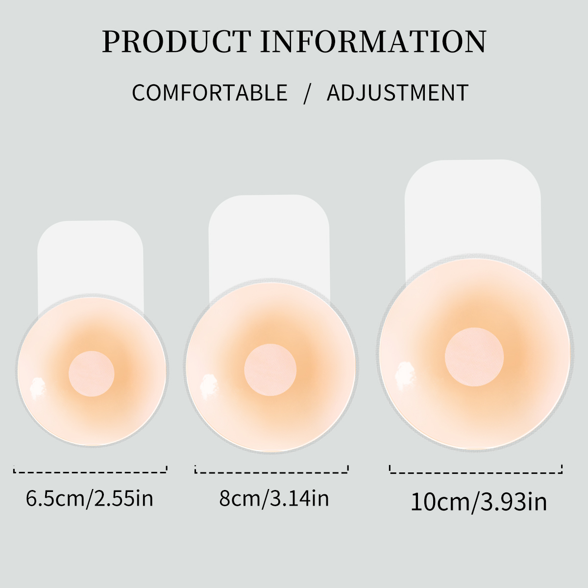 2-teiliges Set aus Silikon-Nip – Strapless Bra Adhesive Bewertung und Preis