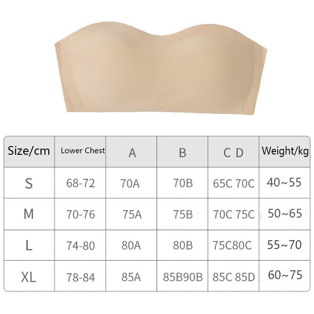 Einfarbiger, trägerloser, umwi – Plunge Bra Push Up Bewertung und Preis