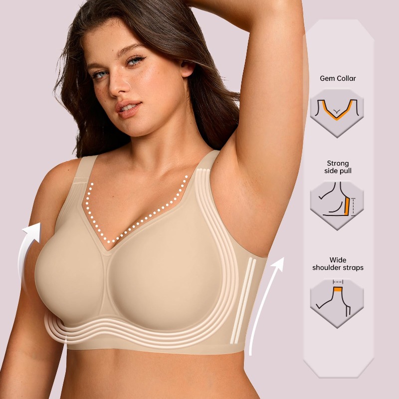 Übergrößen Wireless Jelly BH f – Minimizer Bra Women Bewertung und Preis